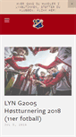 Mobile Screenshot of lynfotball.no